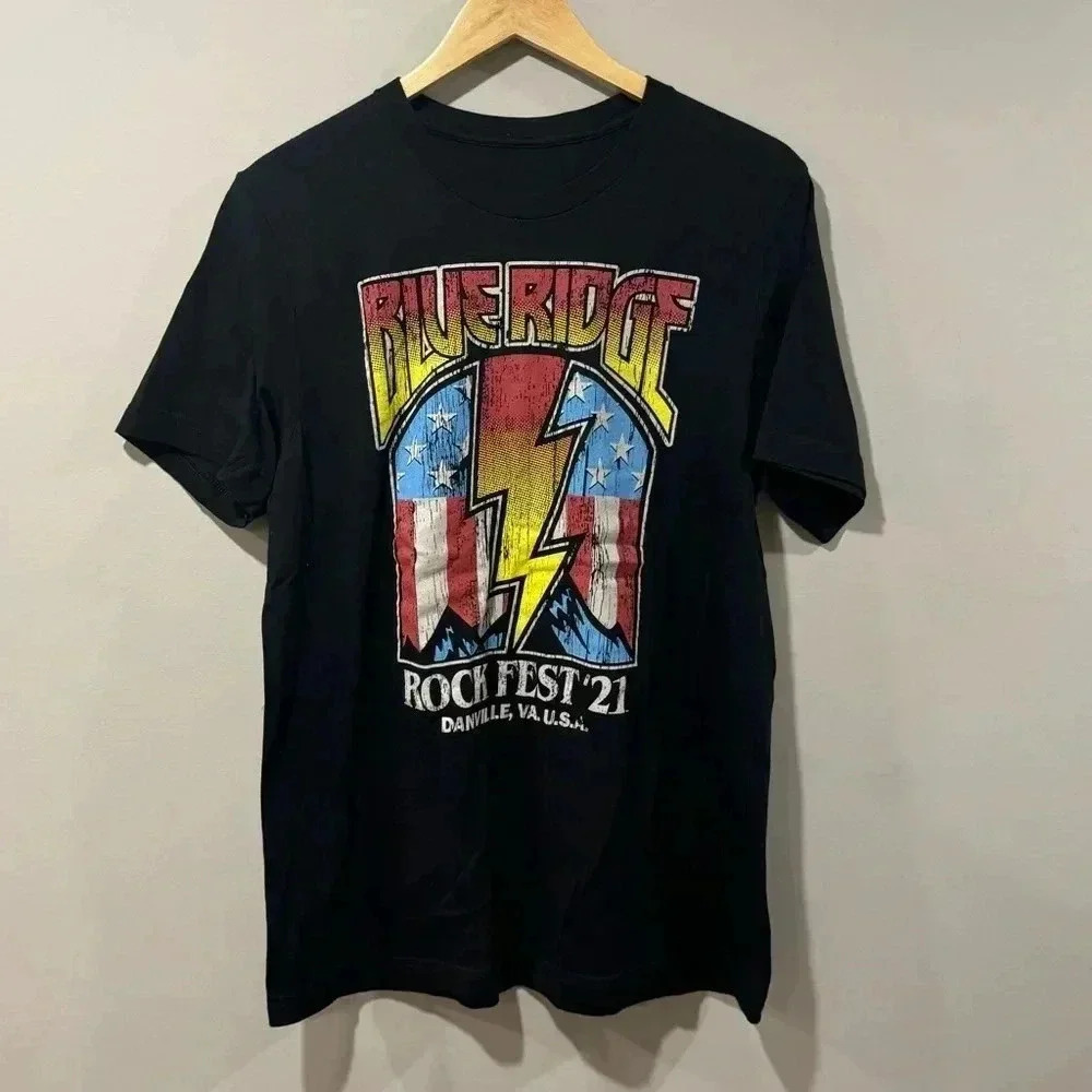 Blue Ridge Rock Fest 2021 Concert T-Shirt - Limp Bizkit / Rob Zombie / Megadeath